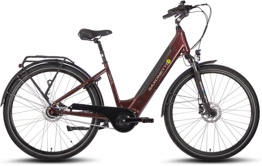Saxonette Deluxe Plus E-Bike Rot Modell 2022